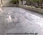 Γυαλισμα μαρμαρων