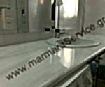 γυαλισμα μαρμαρου